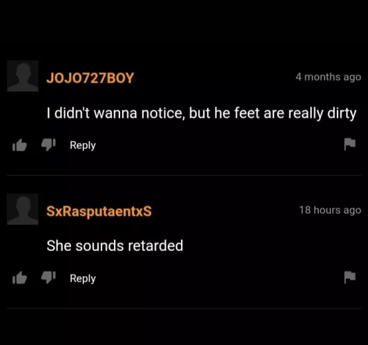 at this point I just go on pornhub to find funny comments
