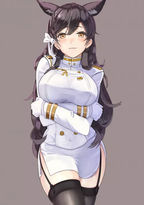 Atago: either you let me take your useless virginity or in doing it by force Me: Bet Atago: Ara Ara~❤ (IJN Atago, Azur Lane, Sakura Empire Faction)
