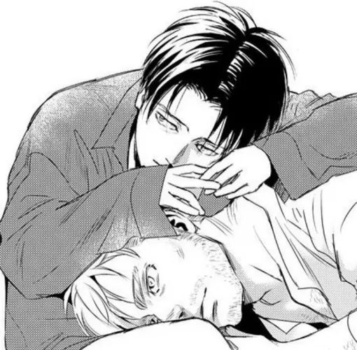 [Attack On Titan] There is something about this ship that makes me want to cry. If it were true that they loved each other, even in secret? I love them together. I can imagine like a soulmate thing. Agh.