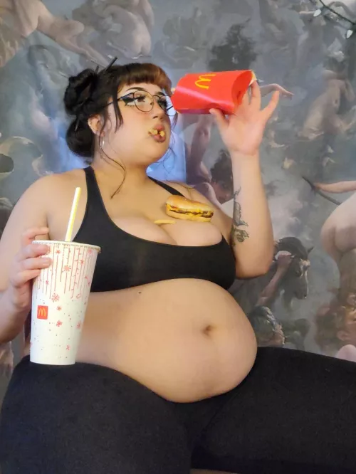 Aw man I finished all my fries :( can I have some of yours?