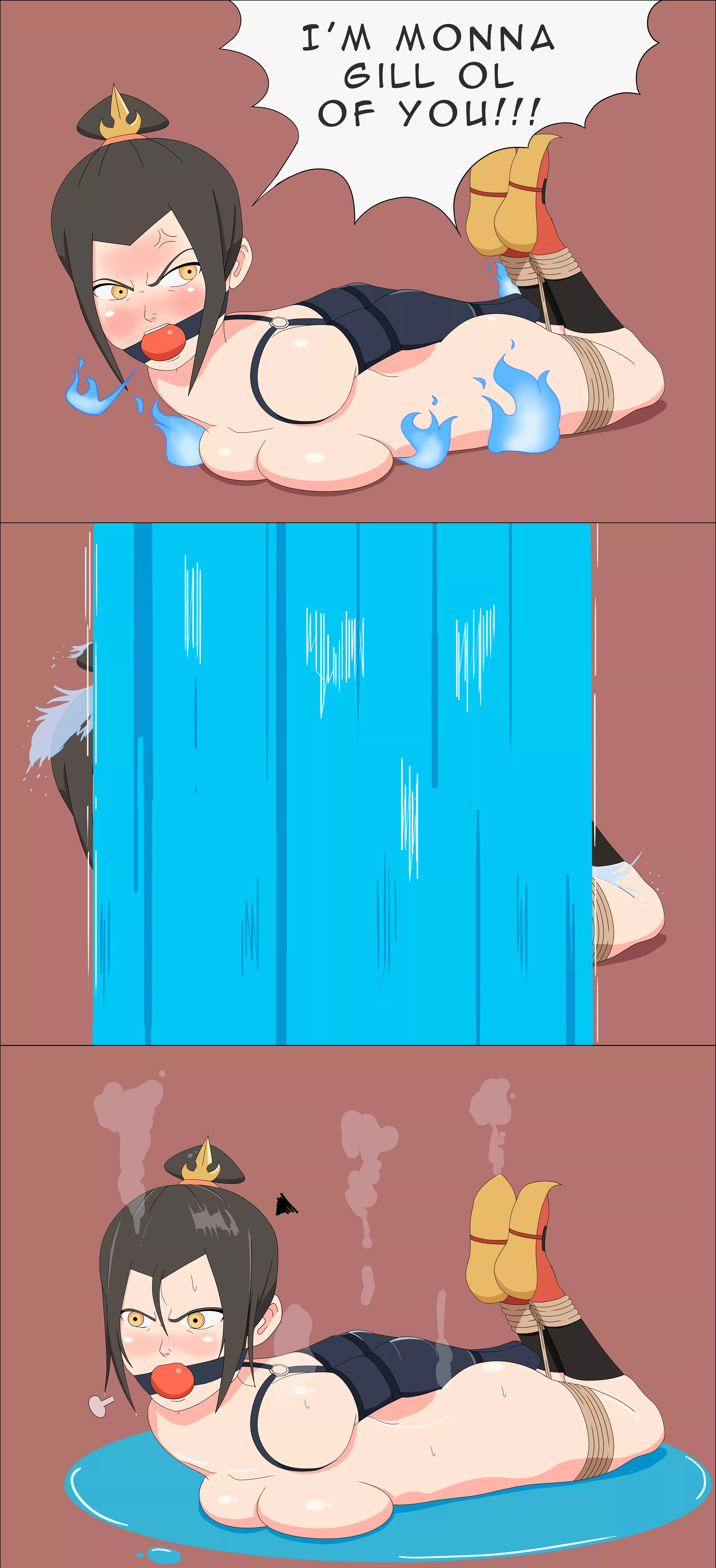 Azula from Avatar captured (Art by me)