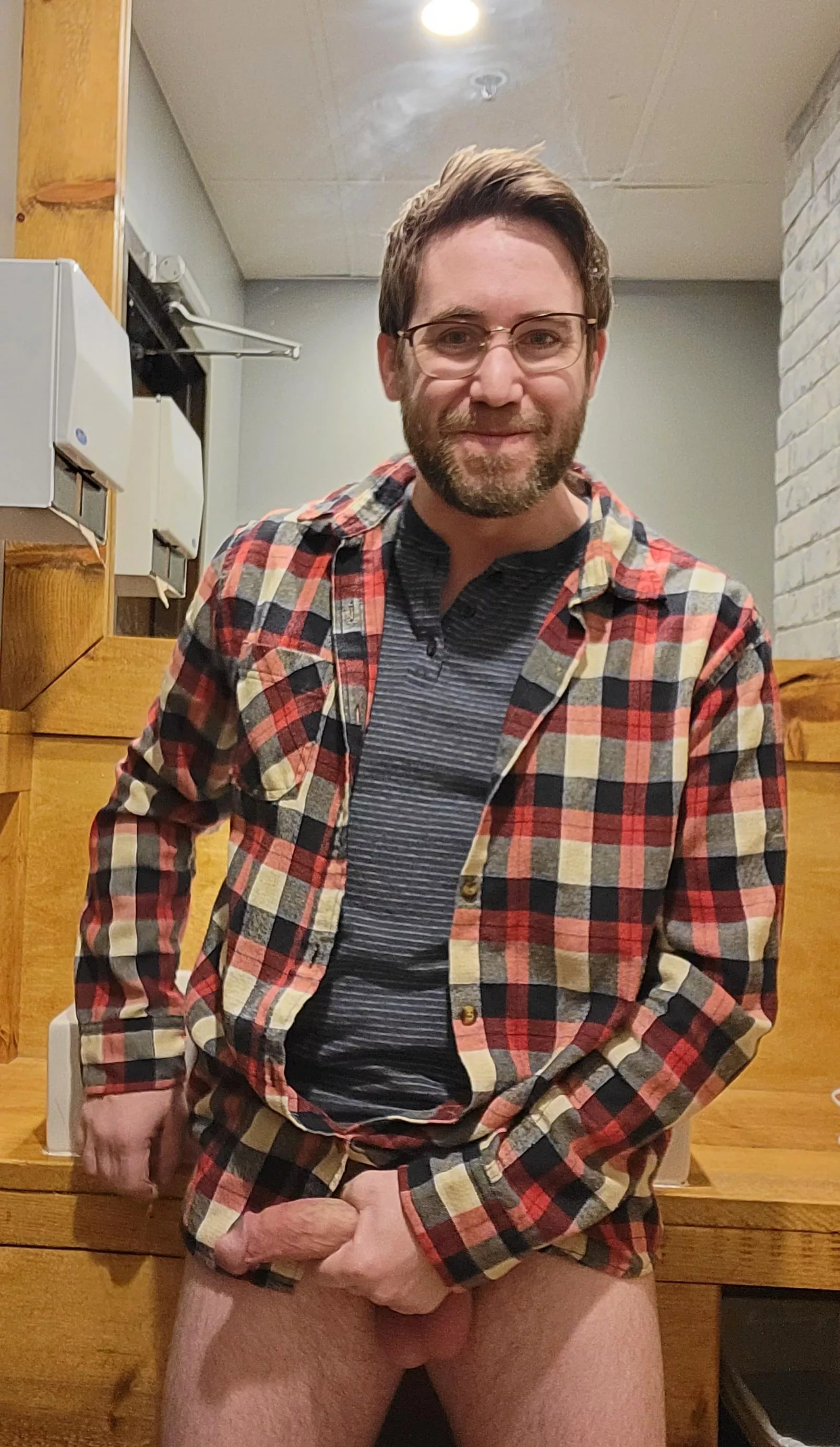 Back again, in my favourite plaid