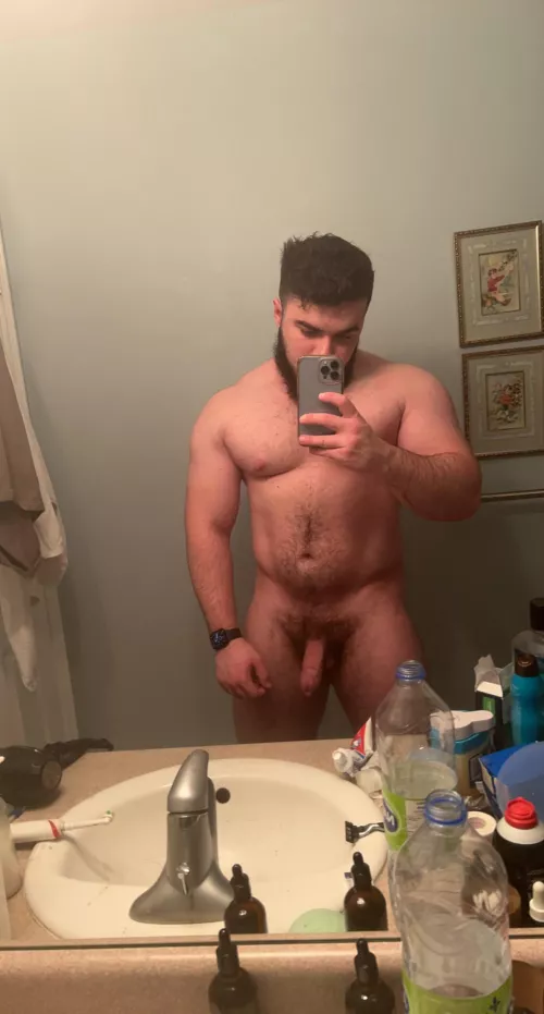 back from the gym
