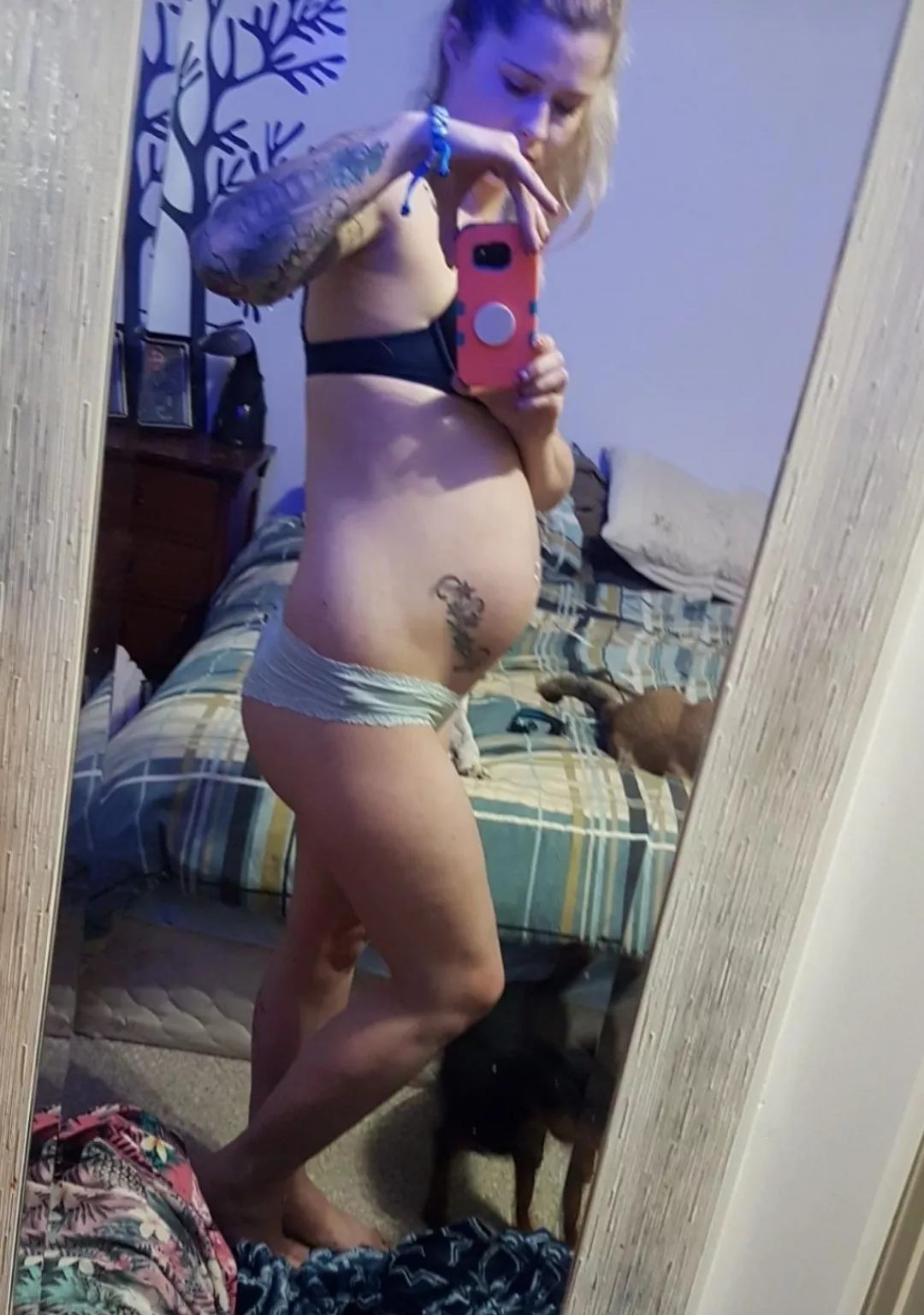 Back when I was at 7 months