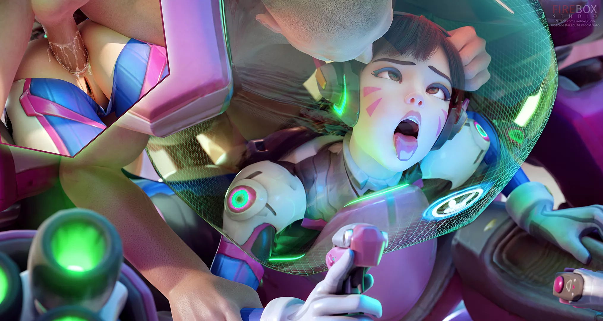 Backdoor Busting D.Va (fireboxstudio)