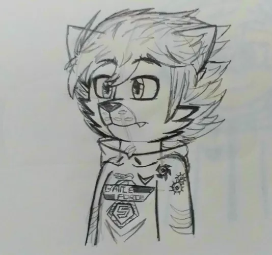 Backswept [Art by Me - u/Arthur_Wolfie]