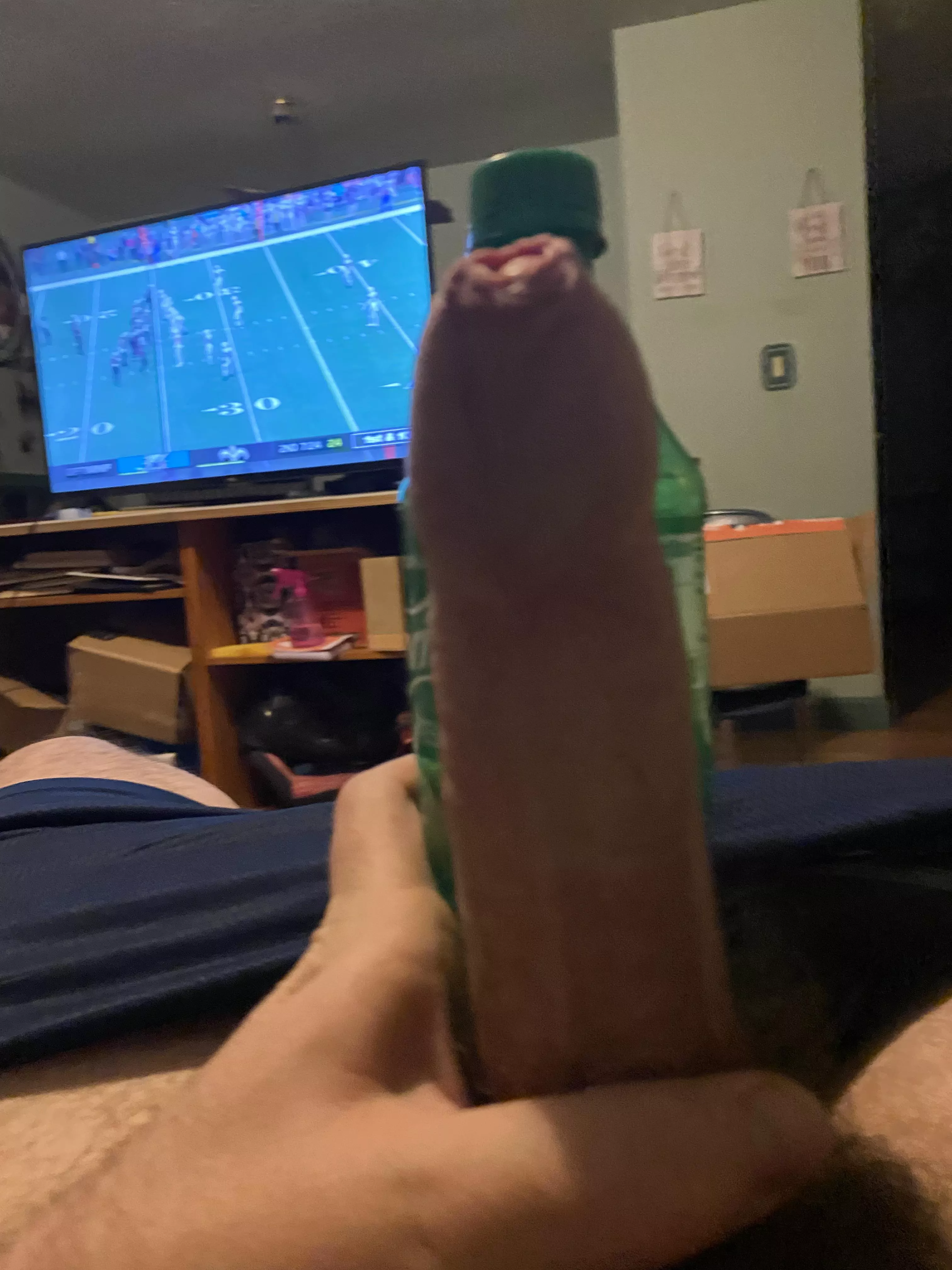 Bad pic but me vs 20oz sprite.