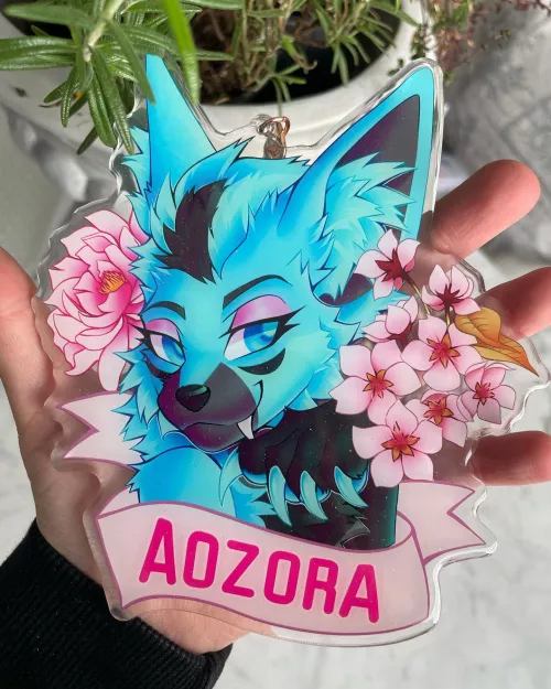 Badge art by me 🌸 Love how this one came out!
