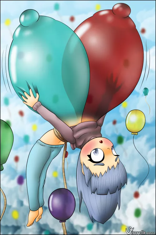 Balloon Boobs (Unwilling; Breast Expansion; Inflation)