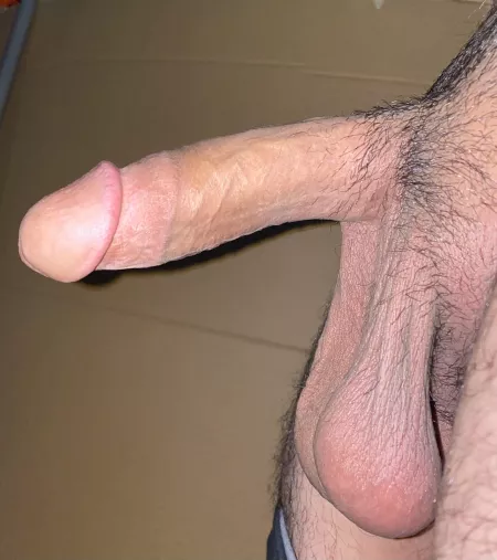 Balls swollen full of cum π
