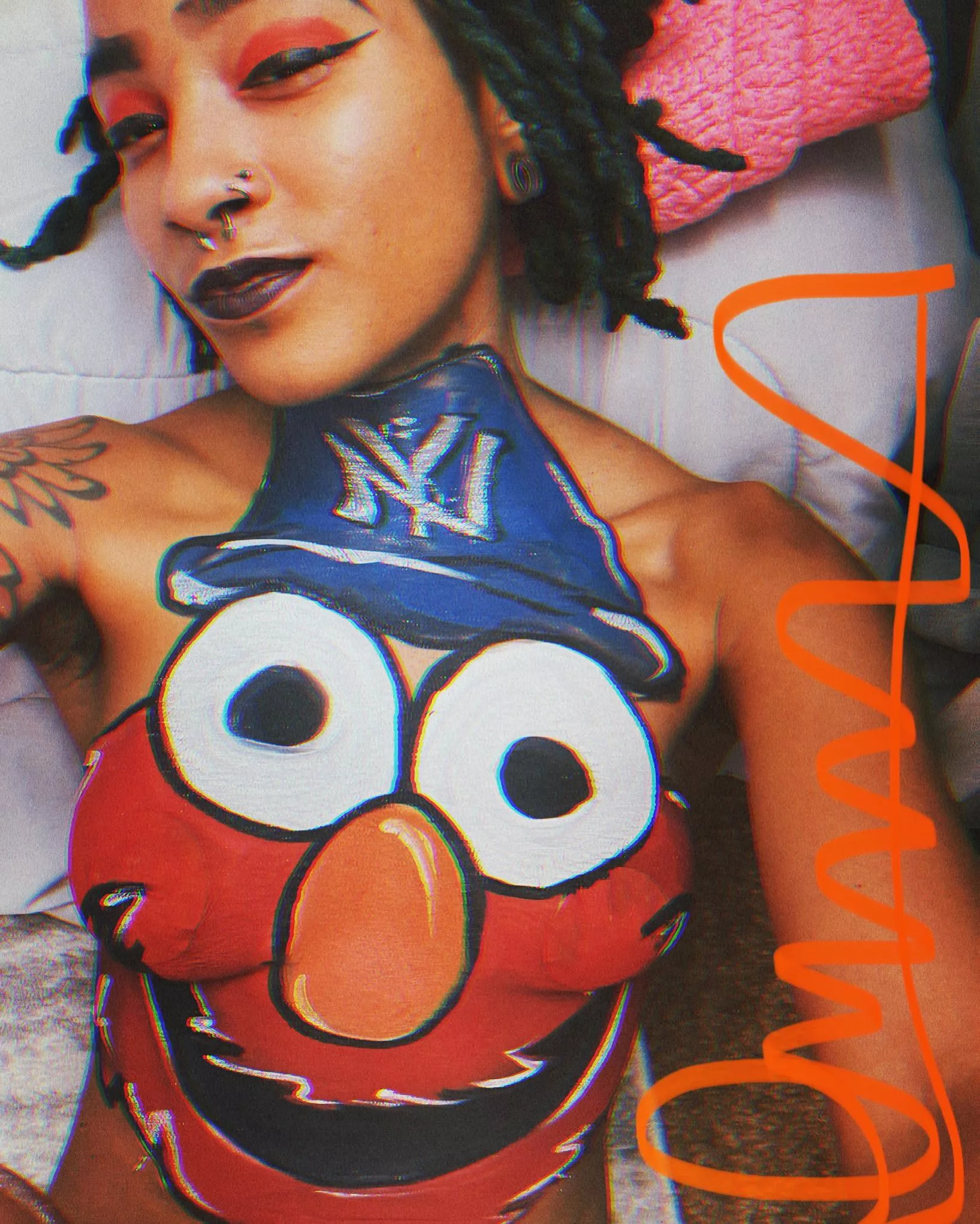 Balsamic Vinaguh (self bodypaint)