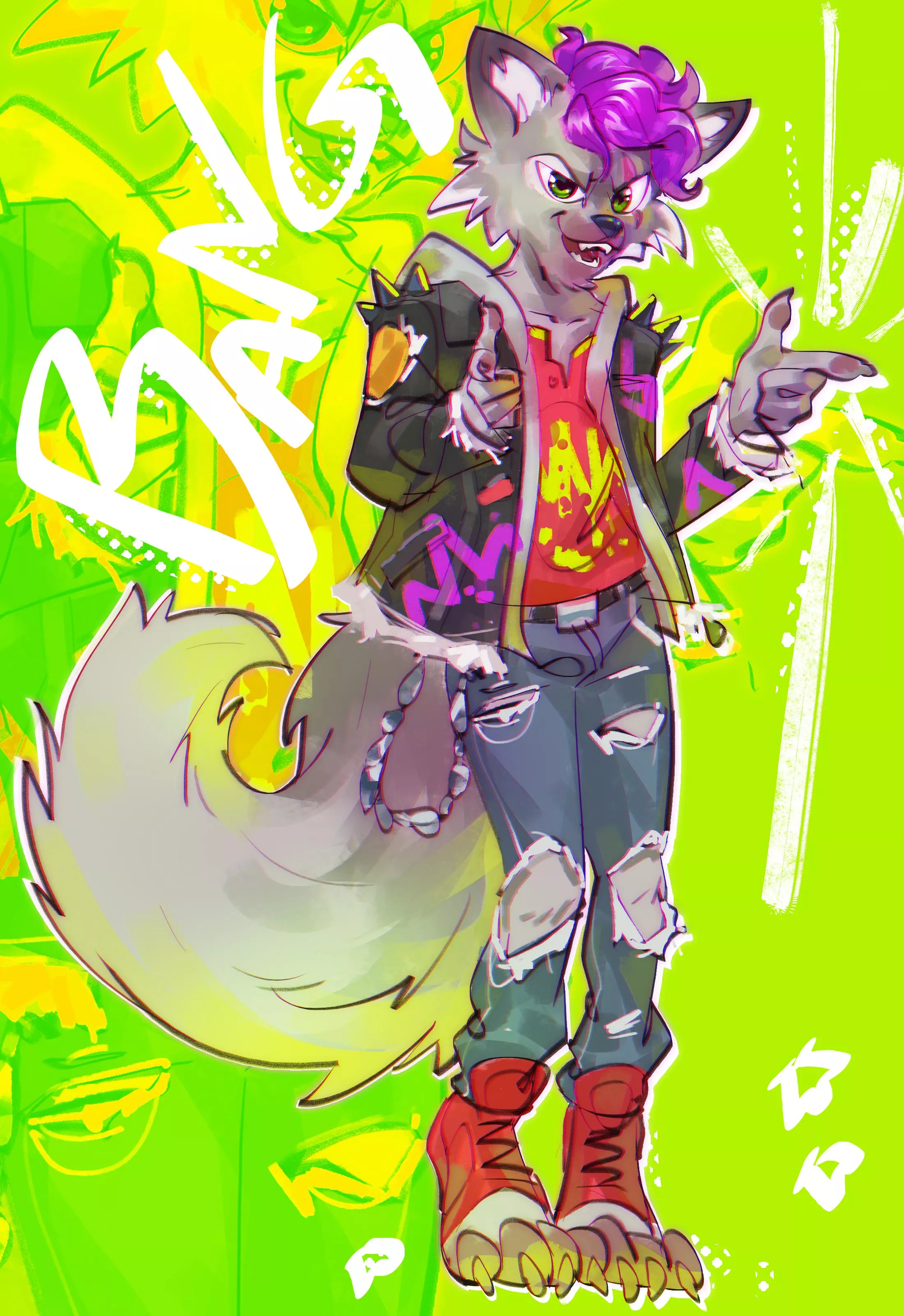 Bang! Bang! Finished client commission for PilarRedFox. My commissions are open starting from $50.