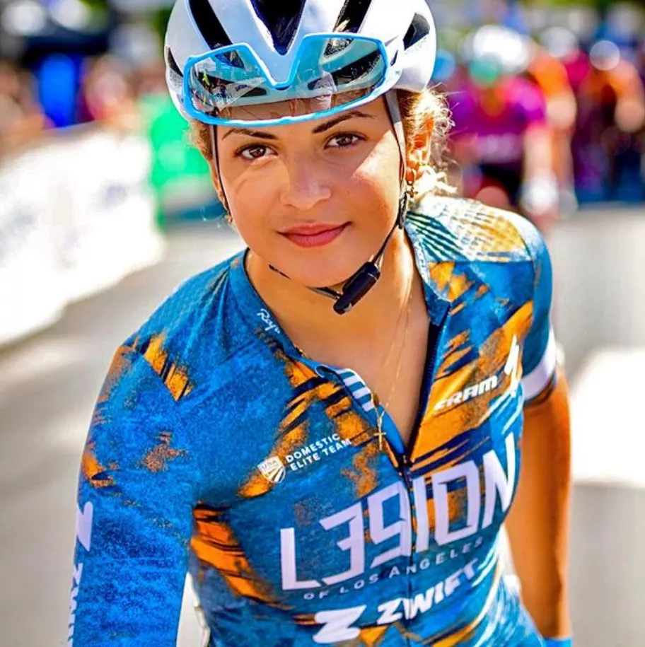 Barbadian cyclist Amber Joseph