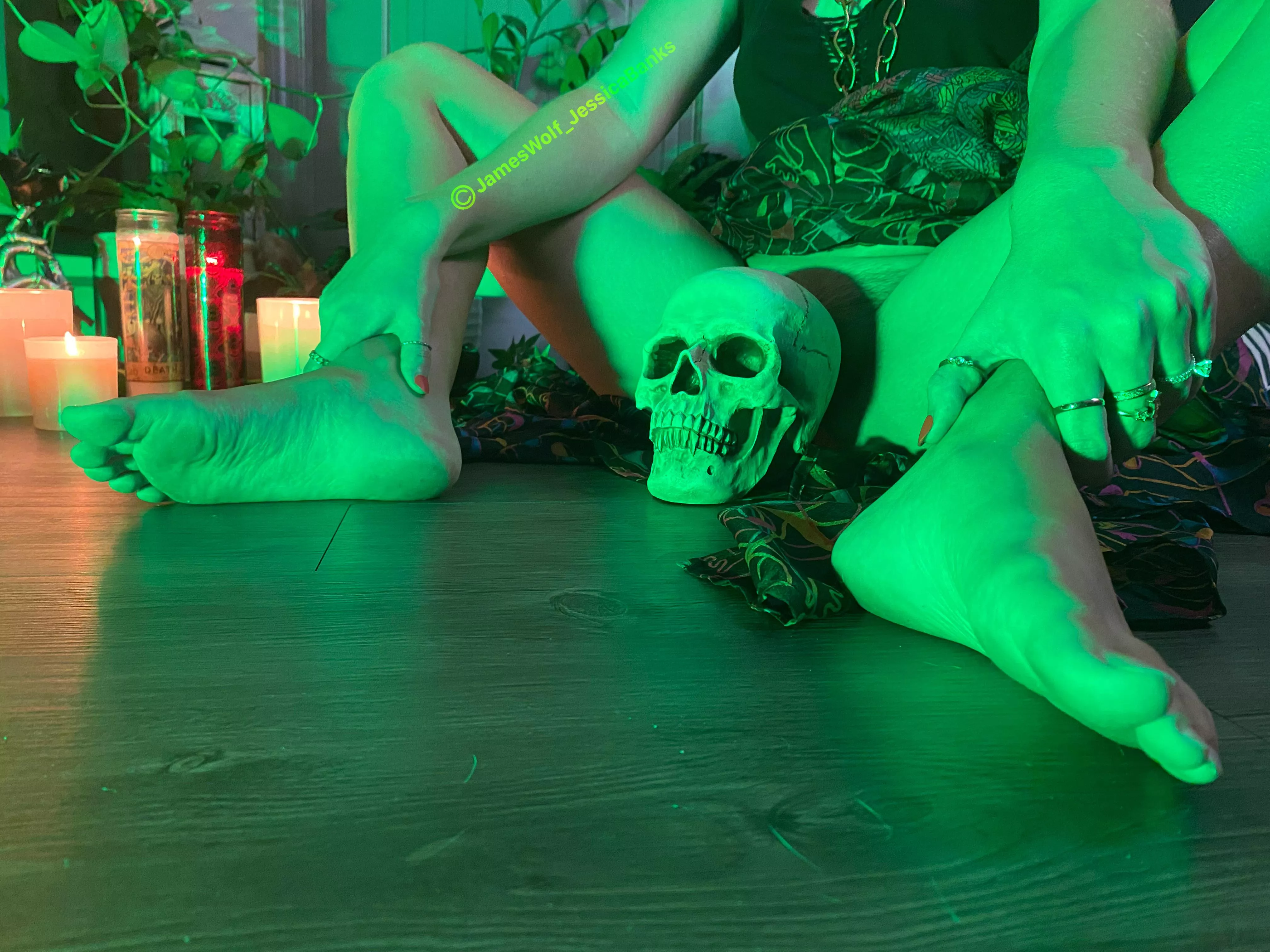 Barefooted Gypsy Girl