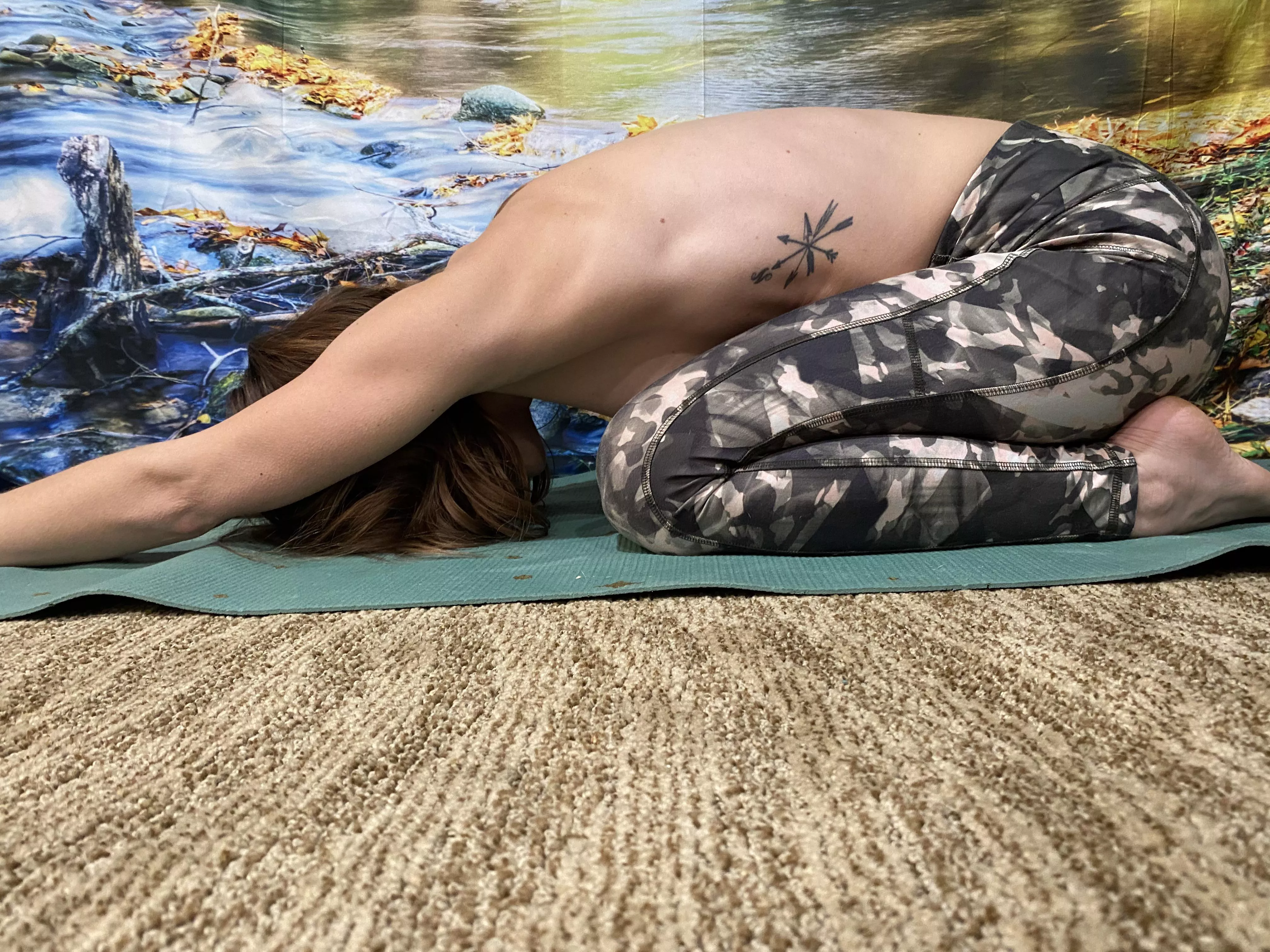 Basement is too cold to go all the way😏