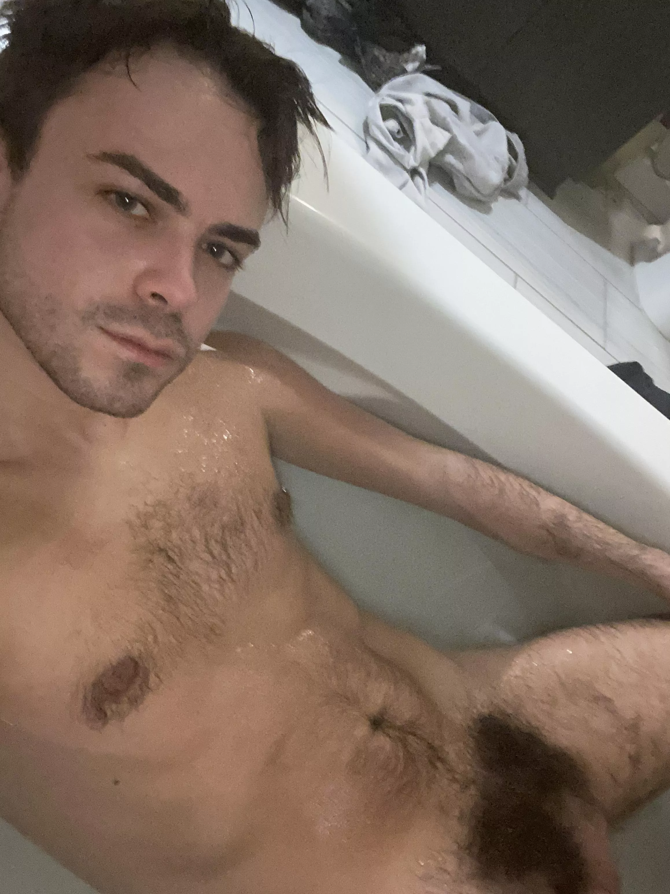 Bath before bed. Anyone want to clean me off?