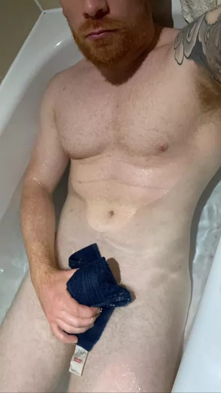 Bath time always makes me horny⦠want to see?