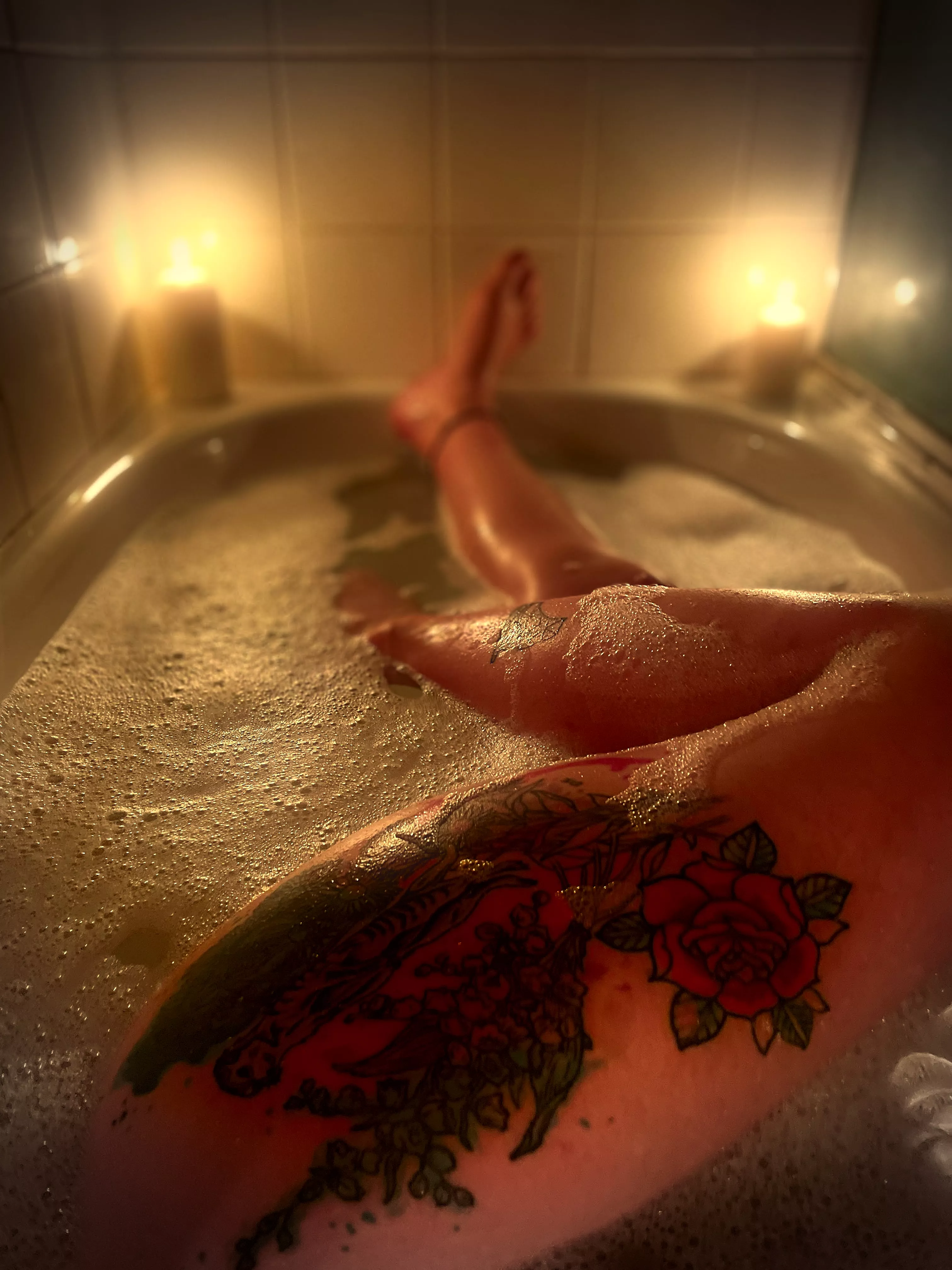 Bath time for me, always have time for some self care