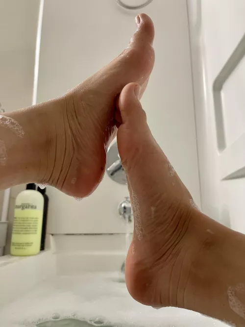 Bath time with my Asian 5s!