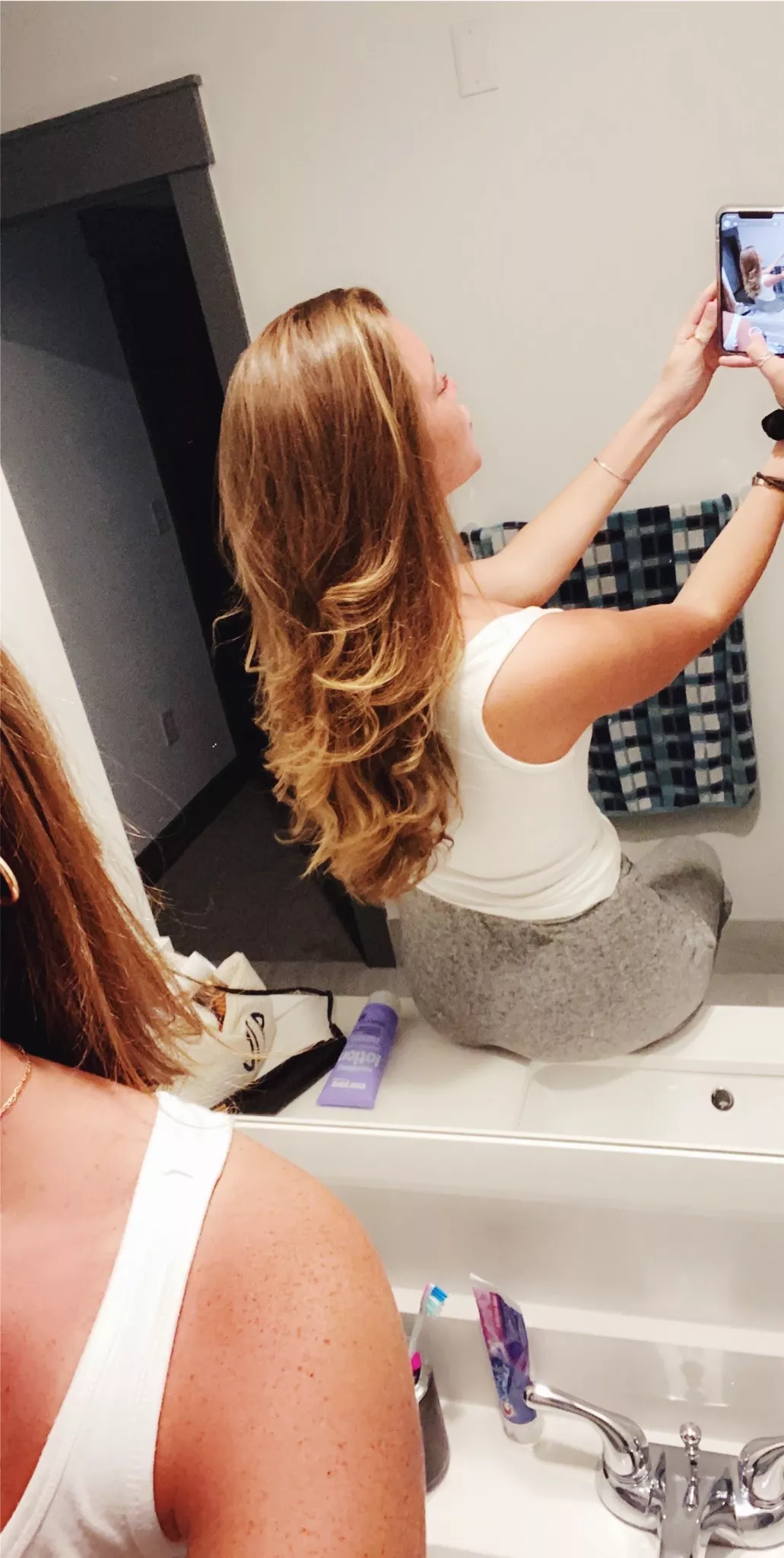 Bathroom Mirror Selfie