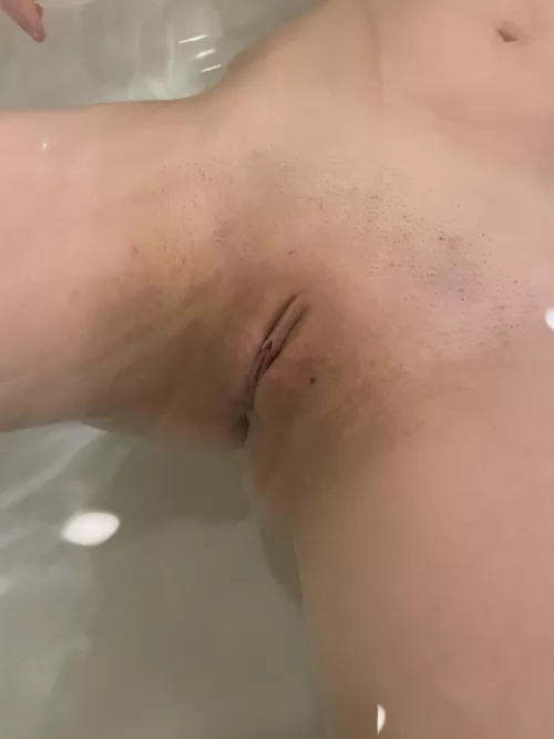 Bath-time… would you get in with me?