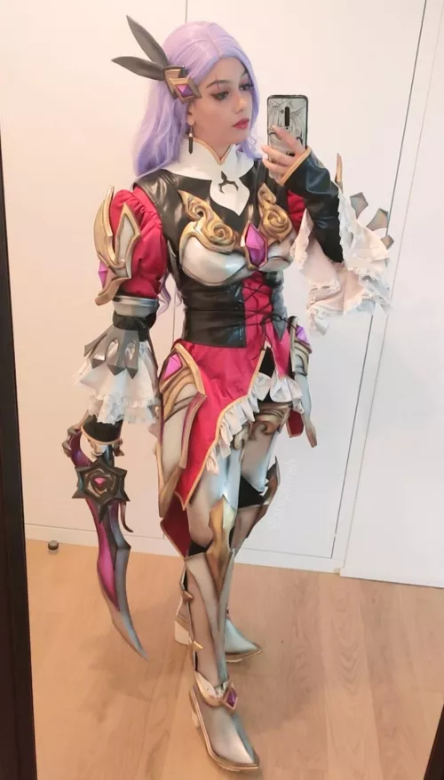 battle queen katarina cosplay by @stephireh
