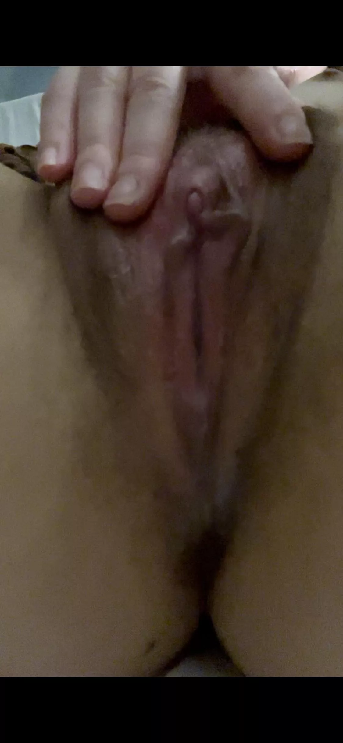 BBC fills my pussy up and knocks out