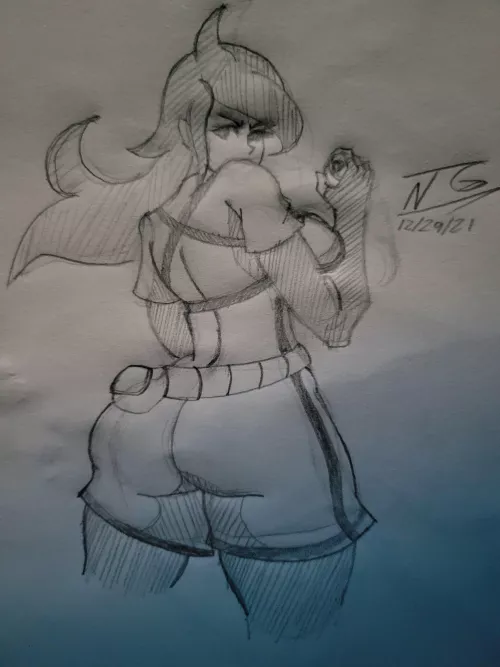 BDSP Ace Trainer Sketch (Artist: NTG29)