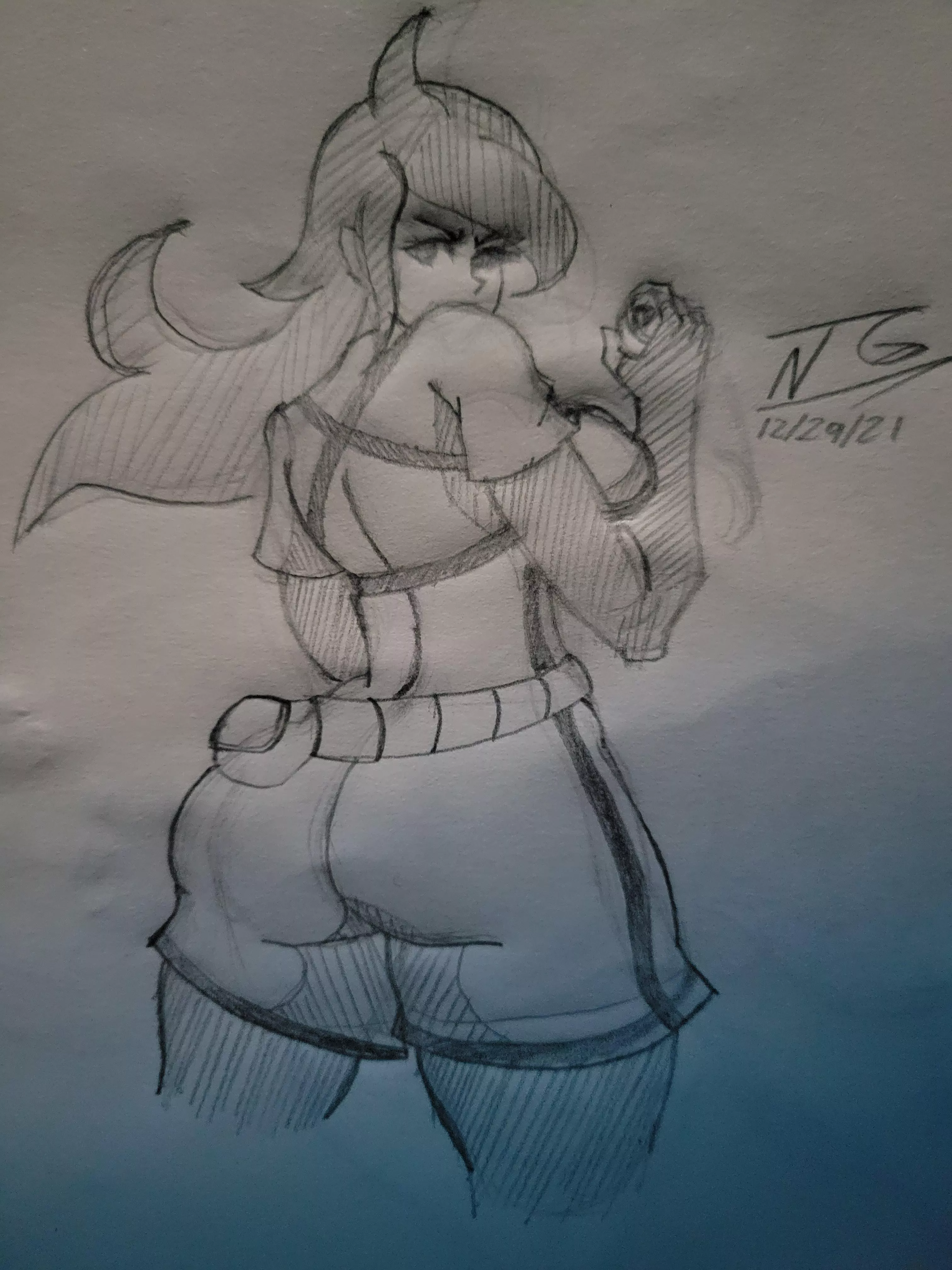 BDSP Ace Trainer Sketch (Artist: NTG29)