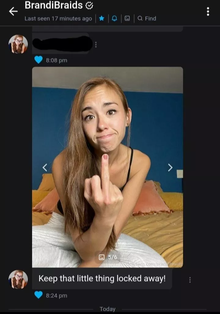 be careful letting your crush know about your little locked up cock l. she won't have any use for it