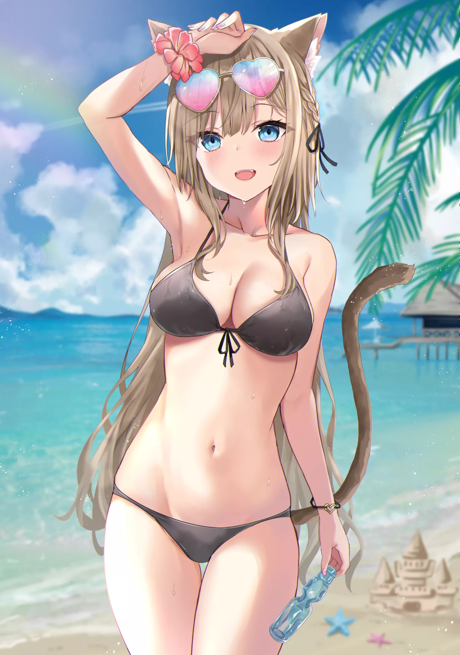 Beach nekomimi. [Original]