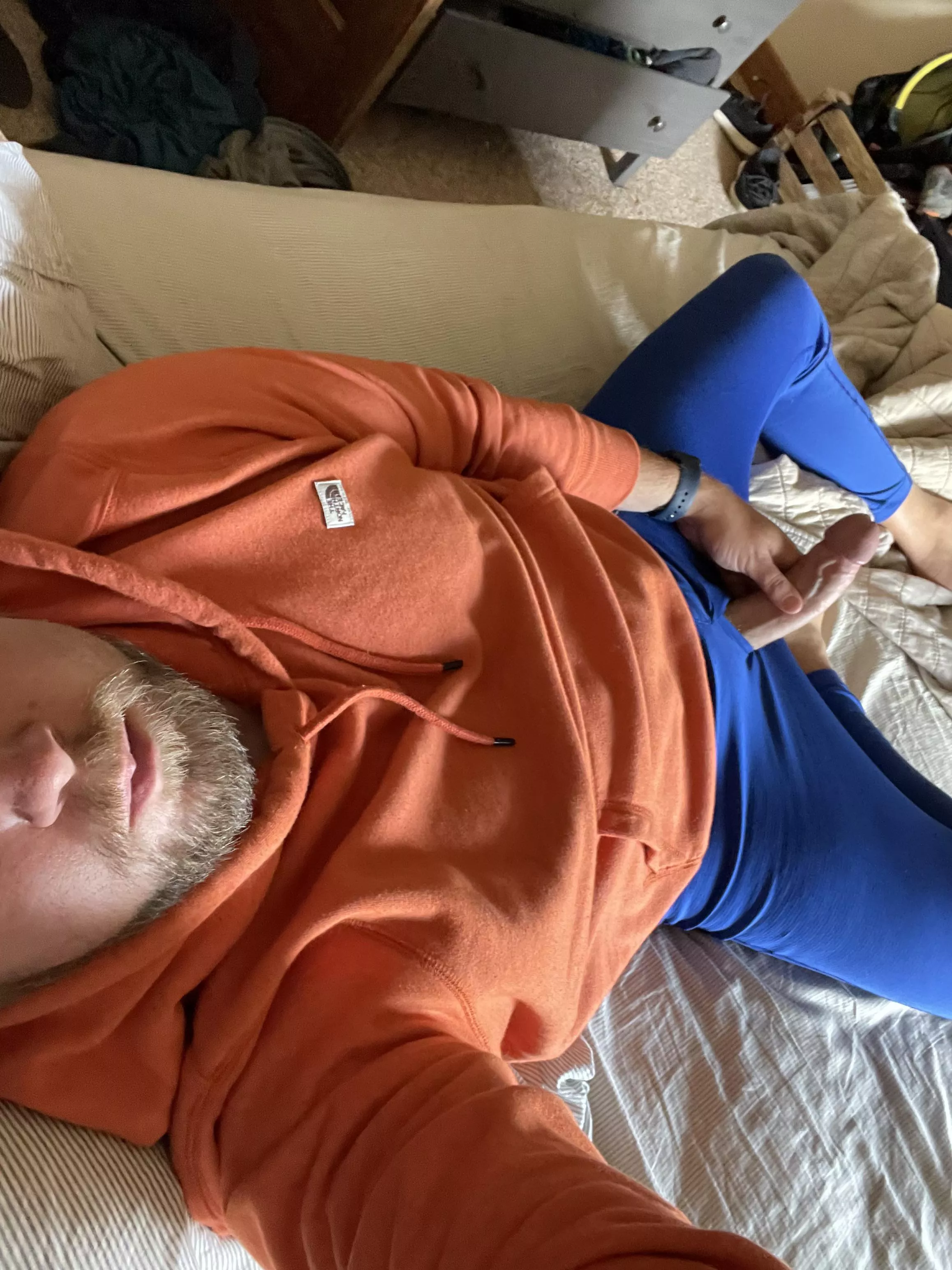 Beard and a through-the-pants boner