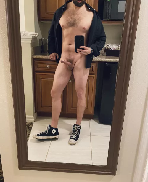 Beard. Cock. Chucks.