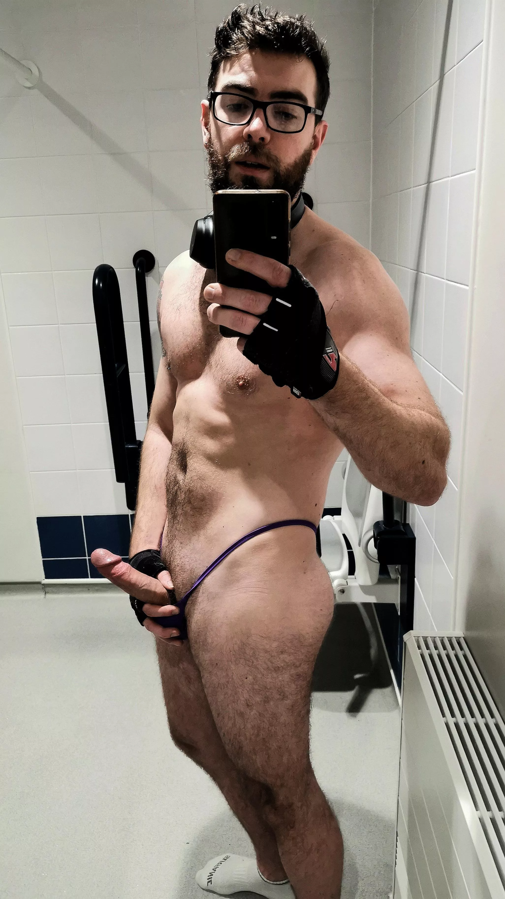 Bearded and throbbing