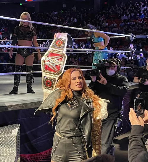 Becky Lynch feeling chilly