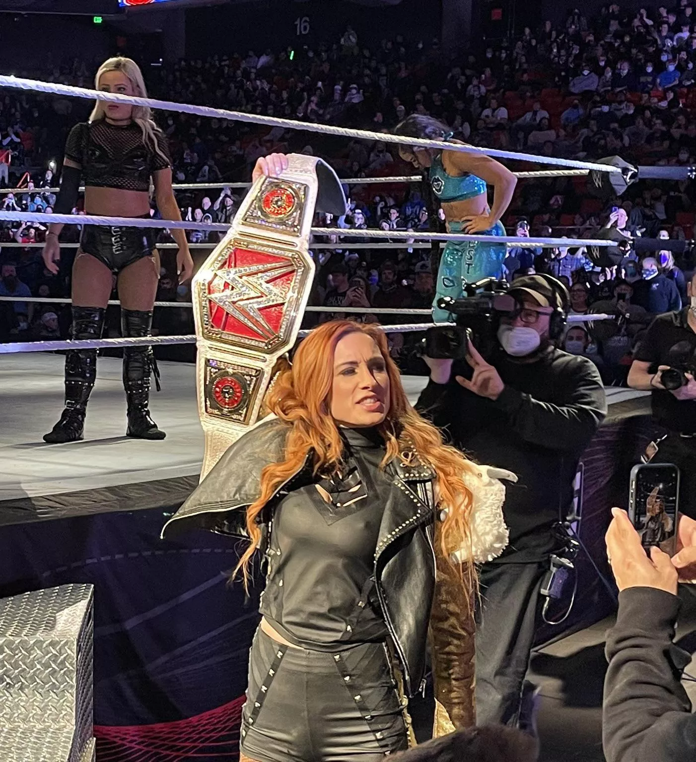 Becky Lynch feeling chilly