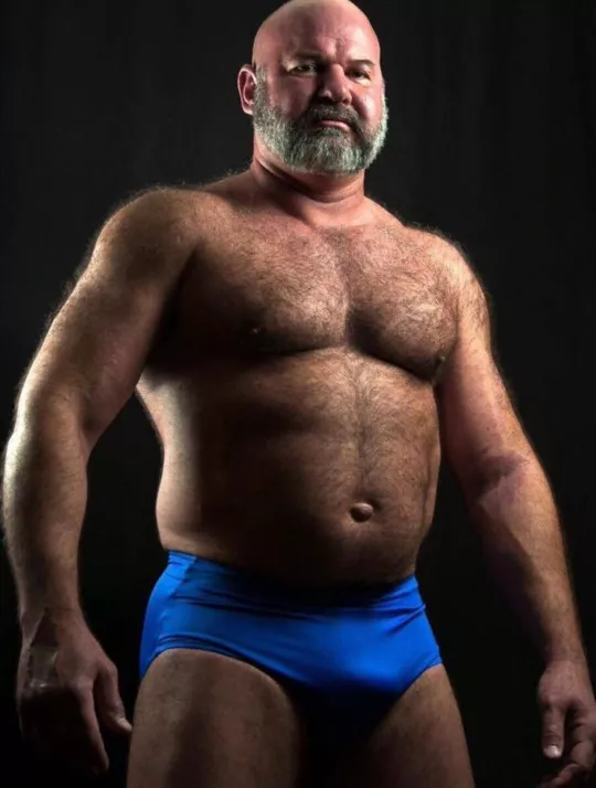 beefy in blue