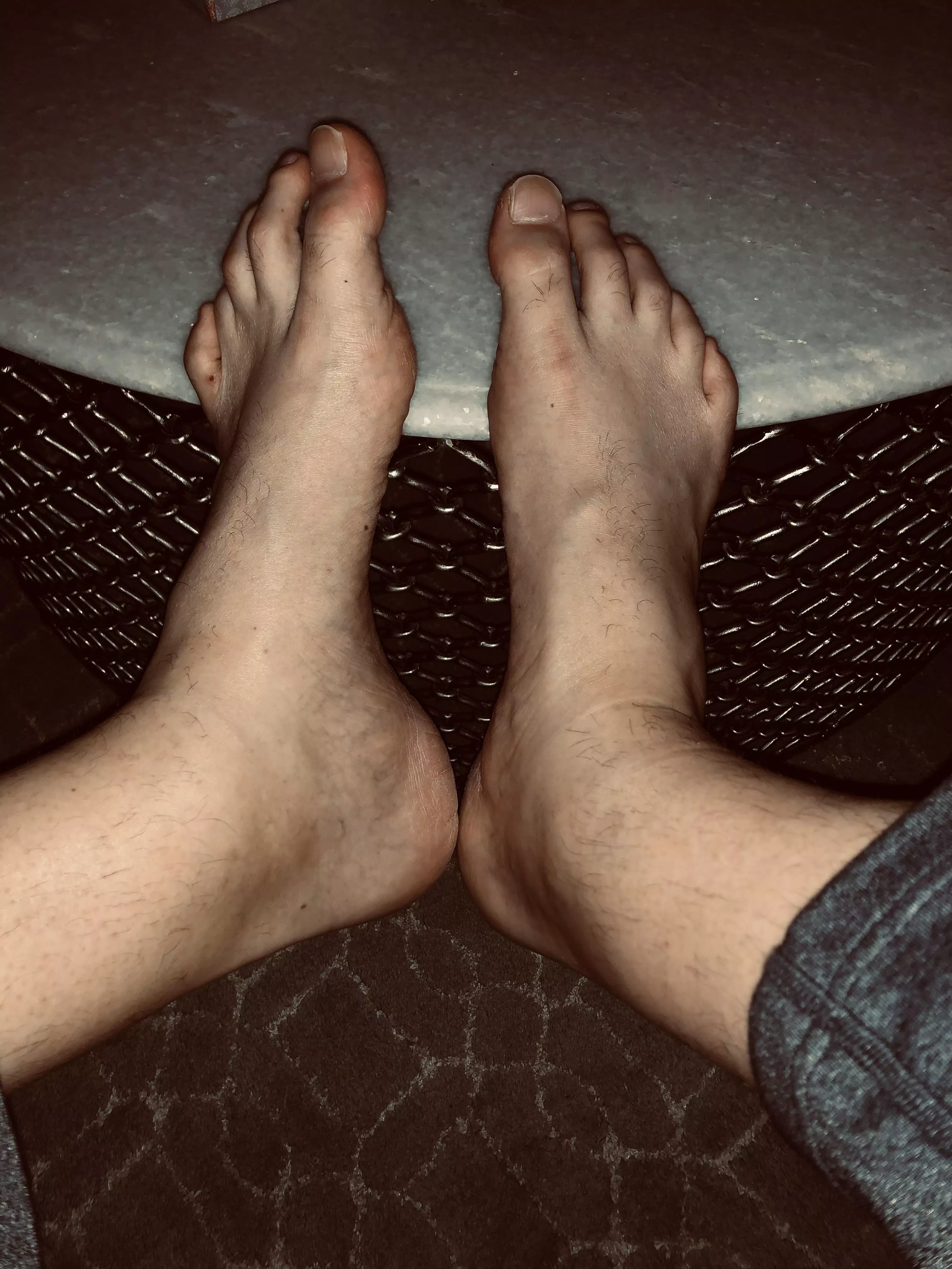 Been a long day - could really do with a foot massage… Been a long day - could really do with a foot massage…