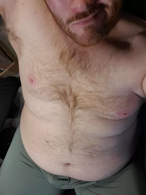 Been a long week; this is how I'll be for the rest of the day chillin'.