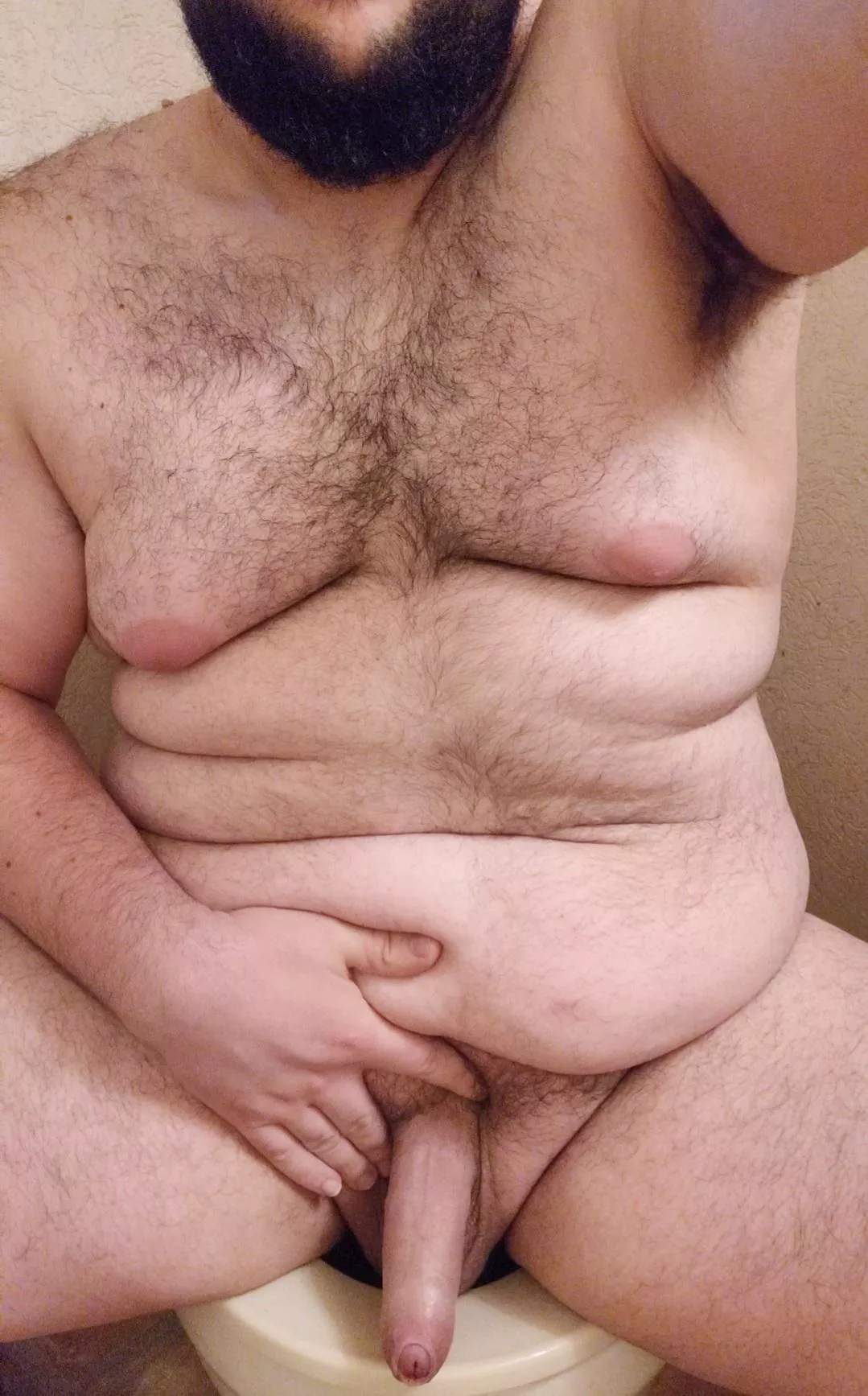 Been edging for a whole day, any bbws want to help me drain this big ol dick?