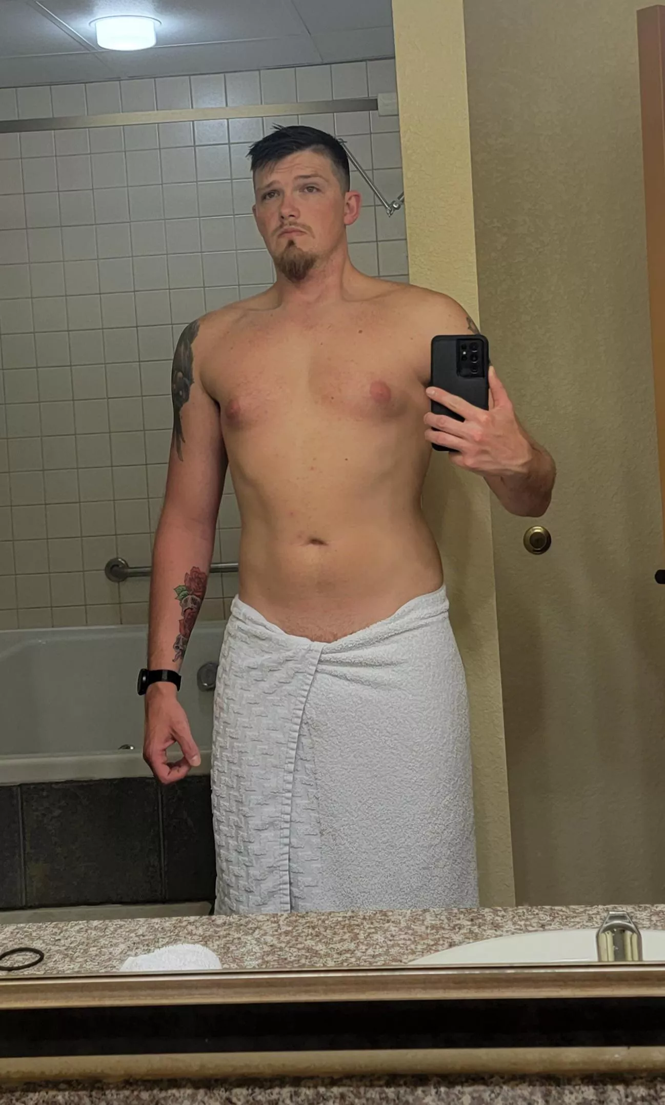 Been working hard to lose my dad bod. Getting there. Been working hard to lose my dad bod. Getting there.