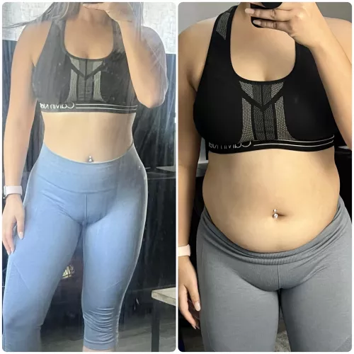 Before & After I pretended to workout but ended up going to Jack in the Box š„°