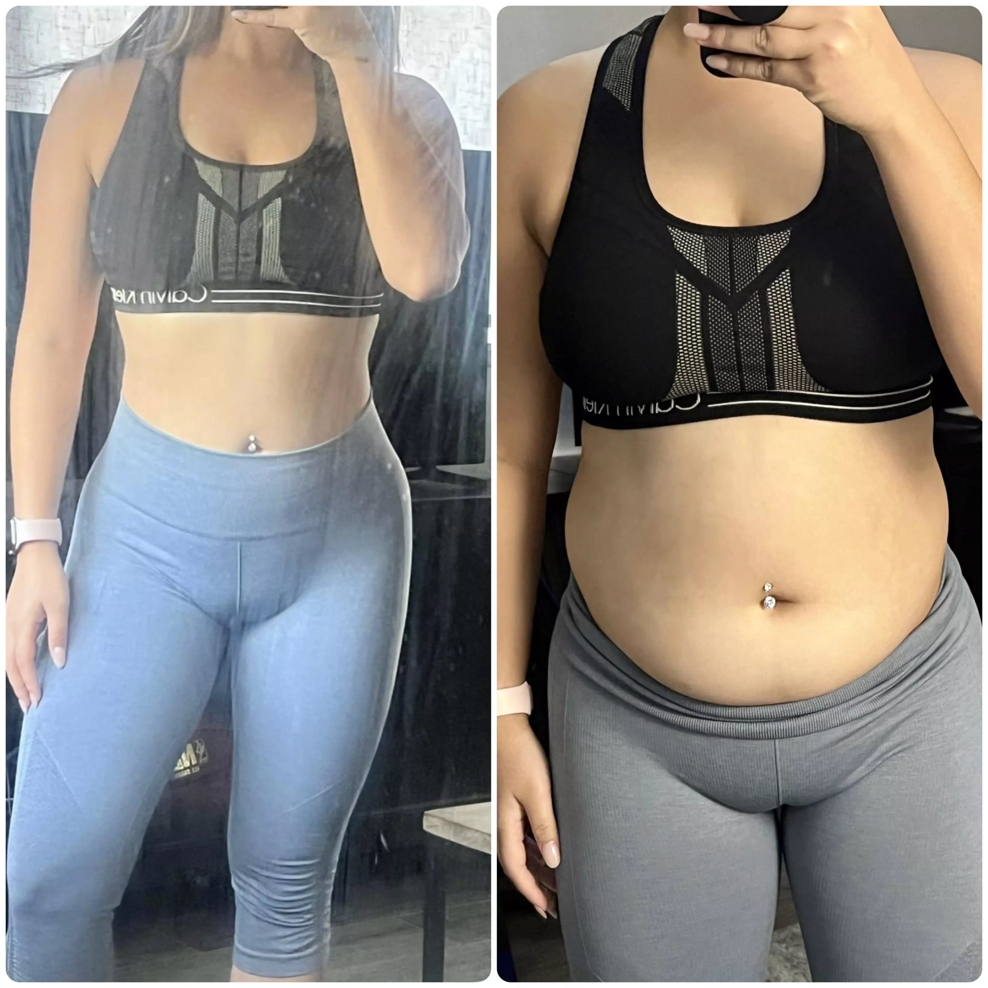 Before & After I pretended to workout but ended up going to Jack in the Box 🥰