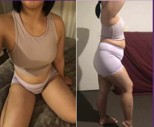 Before and after I started making fat content π