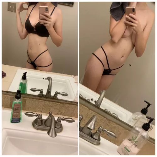 Before school selfie 🤷🏼♀️ too slutty?