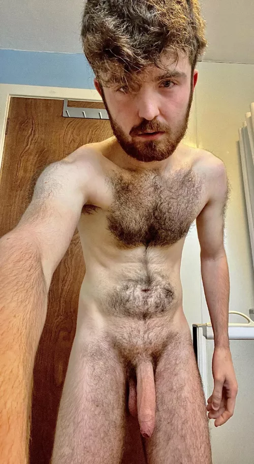 Before shower selfie