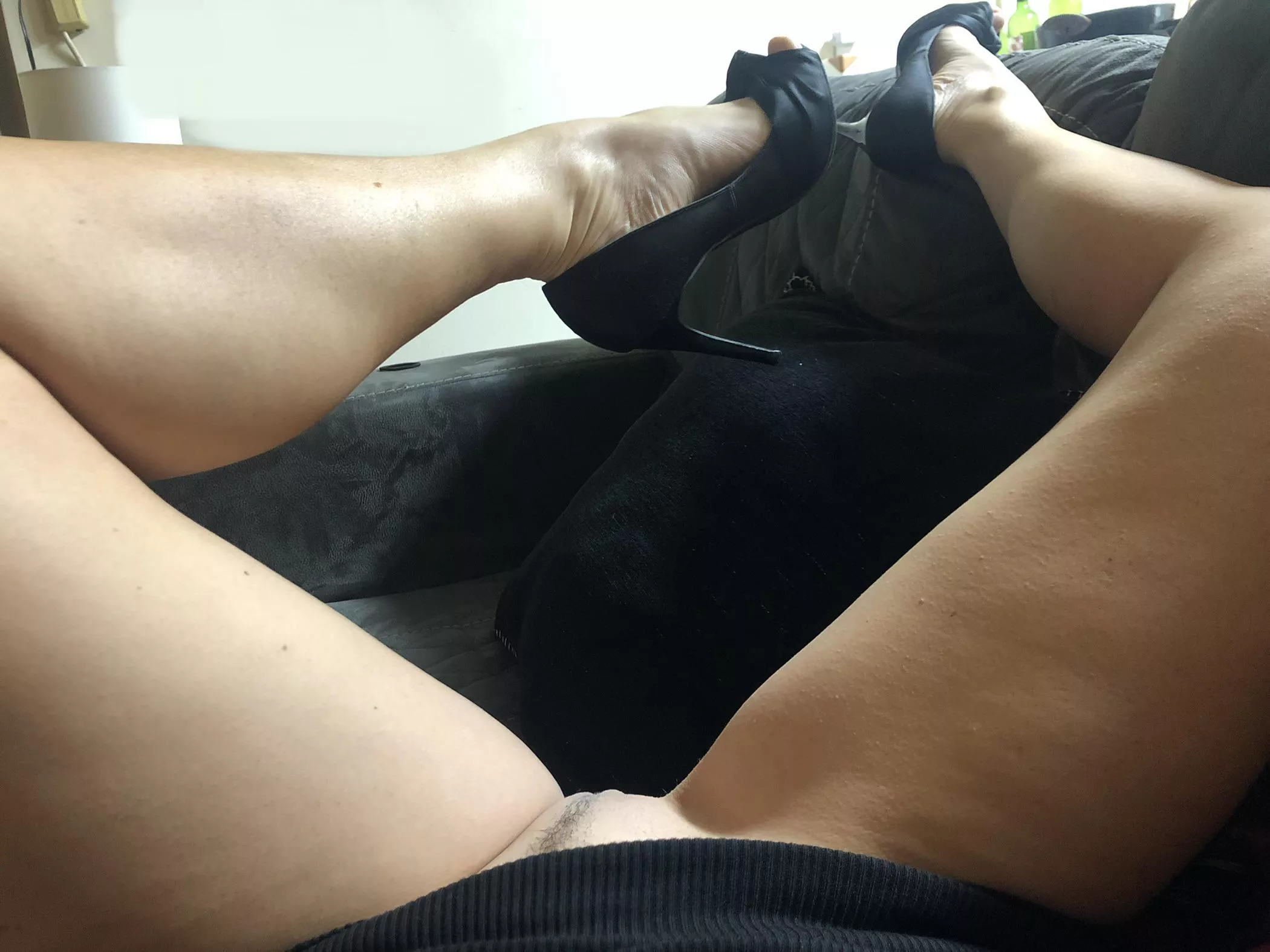 Before we went out Saturday. I love no panties night. Should be a national holiday. Happy no panties day!