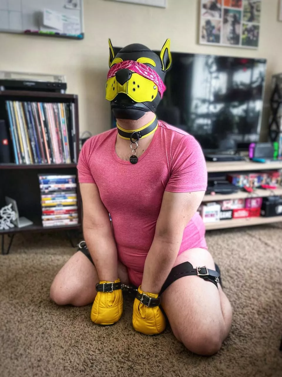 Being a good boy today