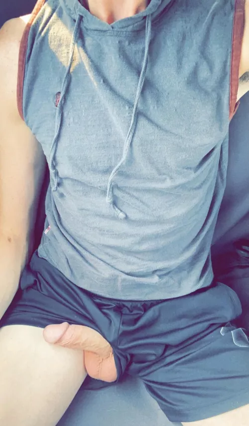 Being a little naughty in the back of an Uber 😈