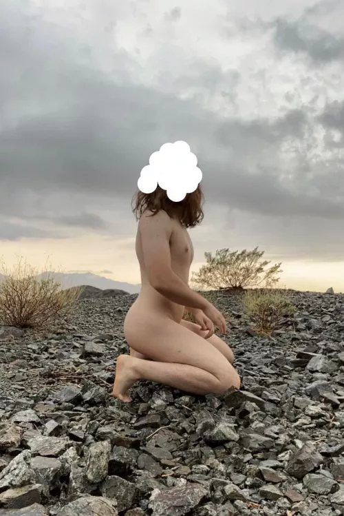 Being completely naked in the rain is one of the best feelings (until it gets cold)